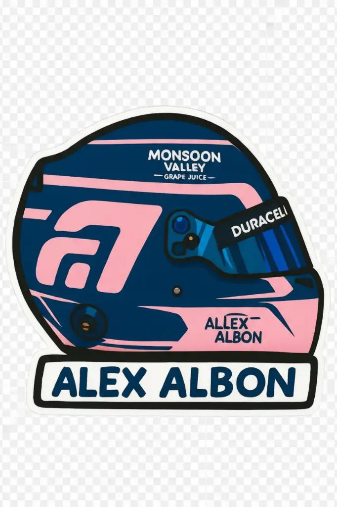 Alex Albon Helmet