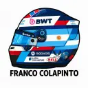 Franco Colapinto Helmet