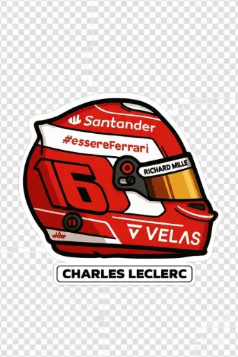 Charles Leclerc Helmet